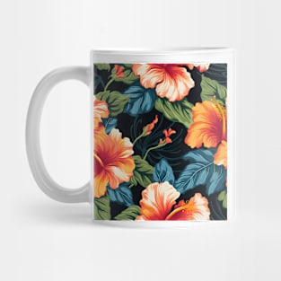 Hibiscus Flowers Pattern 11 Mug